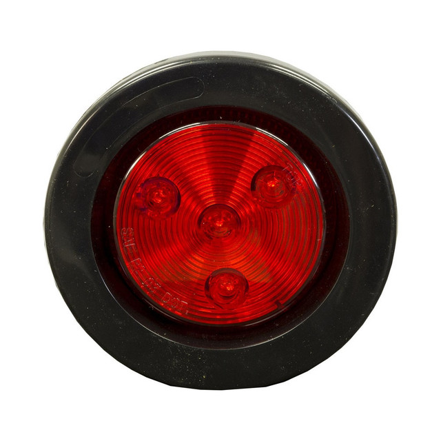 Buyers Products 5622514 Side Marker Light Kits; Product Type: Clearance/Marker Light Kit ; Length (Inch): 7.55in ; Color: Red ; Amperage Rating: 0.190 A ; Voltage: 12V ; Includes: Grommet and Plug