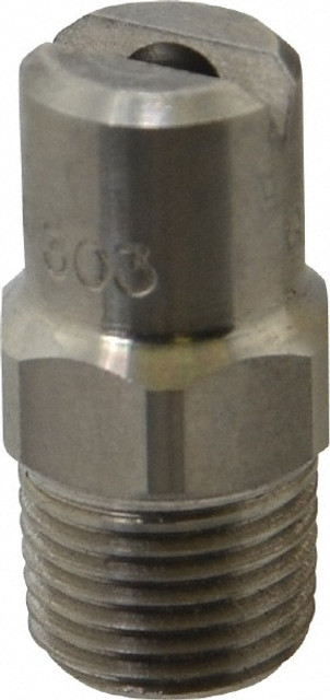 Bete Fog Nozzle 1/8NF3090@5 Stainless Steel Standard Fan Nozzle: 1/8" Pipe, 90 ° Spray Angle