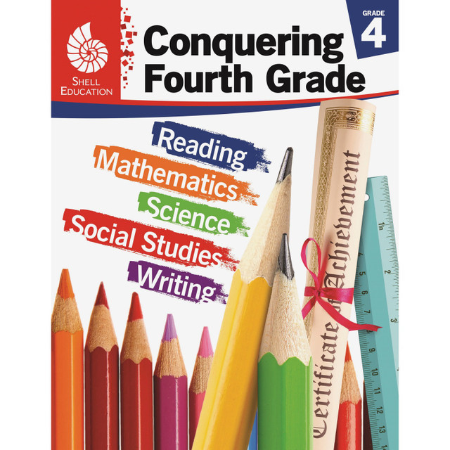 Shell Education 51623 Shell Education Conquering Fourth Grade Printed Book