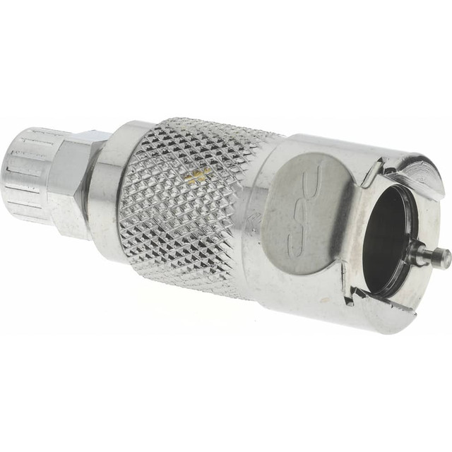 CPC Colder Products LC13004NA PTF Brass, Quick Disconnect, Valved Inline Coupling Body