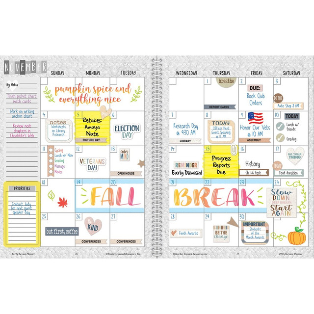 Teacher Created Resources 7154 Teacher Created Resources Everyone Is Welcome Planner