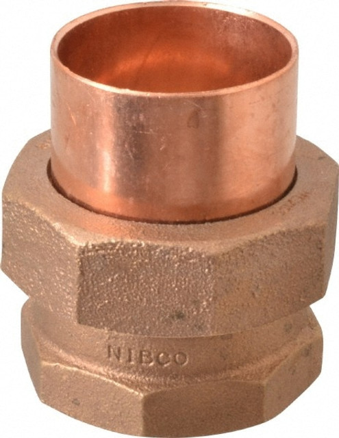 NIBCO B259150 Cast Copper Pipe Union: 2" Fitting, C x F, Pressure Fitting