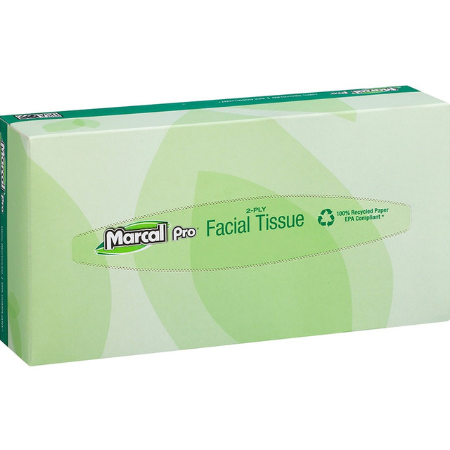 Marcal Manufacturing, LLC Marcal Pro 2930CT Marcal Pro Facial Tissue - Flat Box Marcal Manufacturing, LLC Marcal Pro 2930CT Marcal Pro Facial Tissue - Flat Box