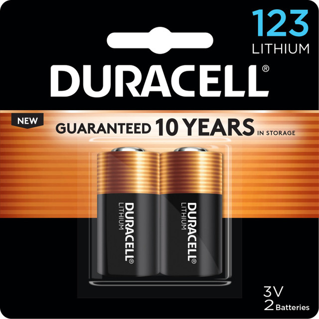 Duracell Inc. Duracell DL123AB2CT Duracell Lithium Photo Battery 2-Packs