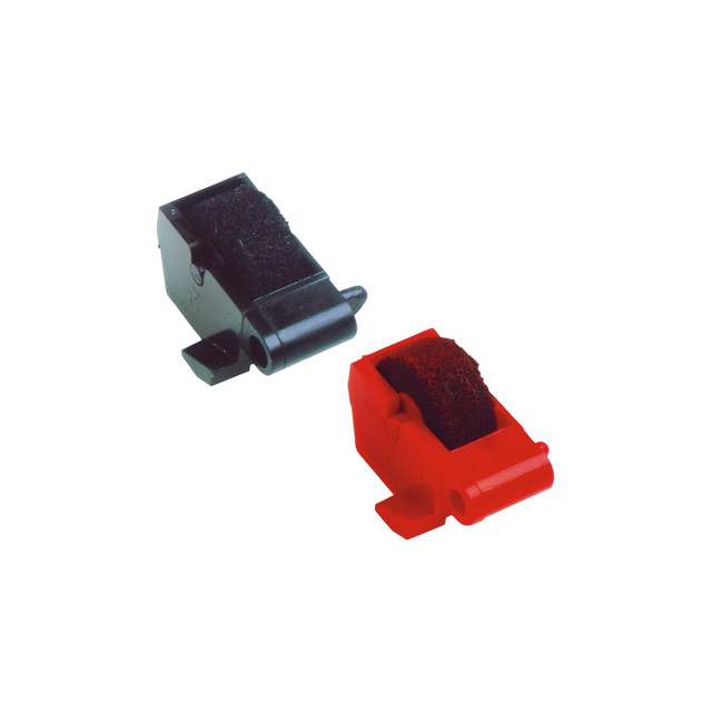 Dataproducts DPSR14772  R14772 Black And Red Calculator Ink Rollers, Pack Of 2