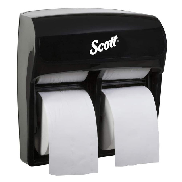 Scott 44518 Standard Four Roll Plastic Toilet Tissue Dispenser