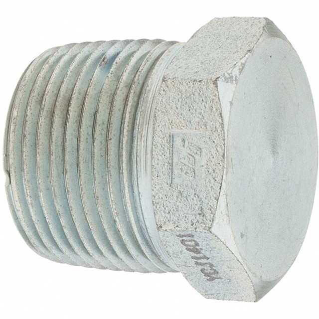 Brennan BD-16032 Industrial Pipe Hex Plug: 1" Male Thread, MNPT