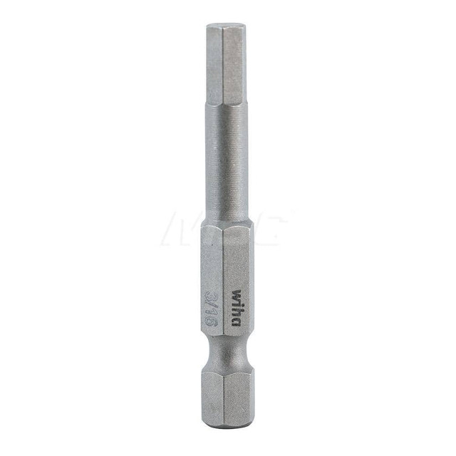 Wiha 74316 Power Screwdriver Bit: 0.156" Hex Drive