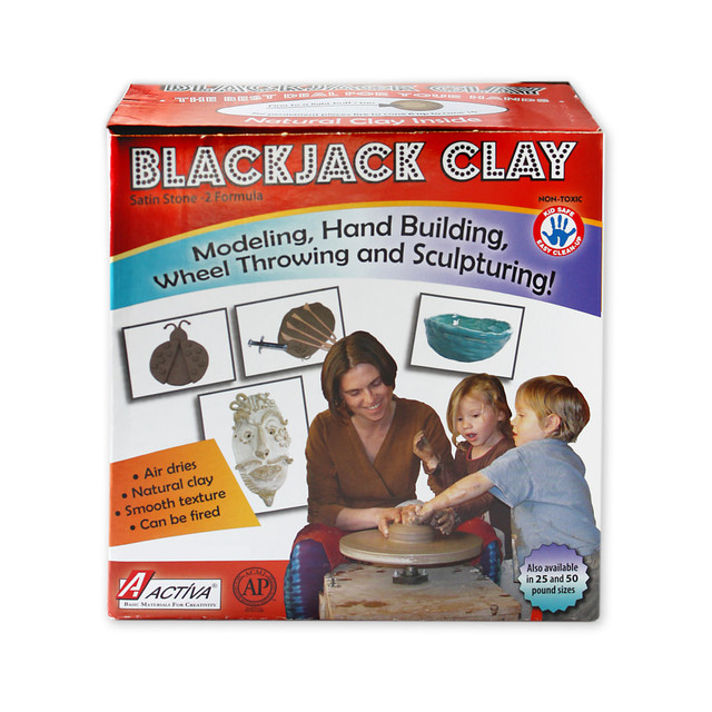 ACTIVA PRODUCTS, INC. 8025 Activa Products Blackjack Clay, 25 Lb