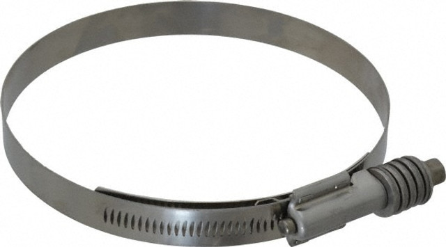 IDEAL TRIDON 4555051 Worm Gear Clamp: SAE 562, 4-3/4 to 5-5/8" Dia, Stainless Steel Band