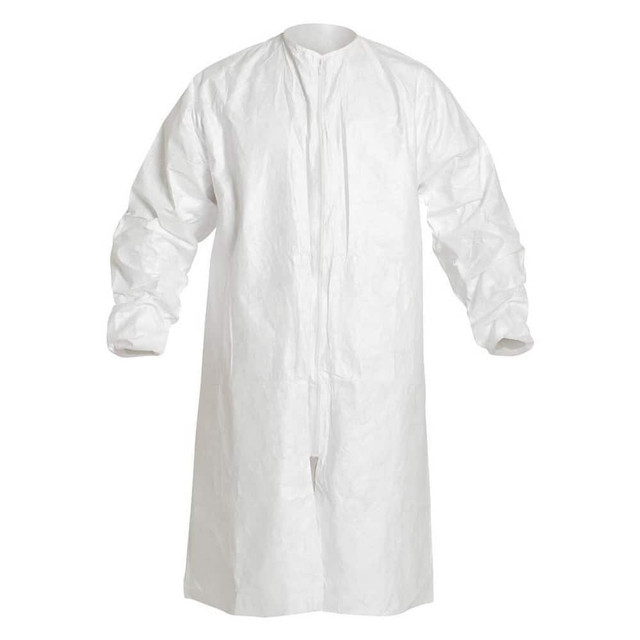 Dupont IC264SWH3X00300 Disposable Coveralls: Size 3X-Large,Zipper Closure