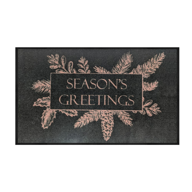 M+A MATTING 3097094-832135140  Message Mat, 35in x 59in, Seasons Greetings