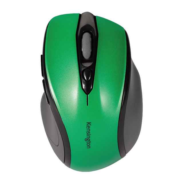 KENSINGTON K72424AMA Pro Fit Wireless Mouse, Mid-Size, Emerald Green KENSINGTON K72424AMA Pro Fit Wireless Mouse, Mid-Size, Emerald Green