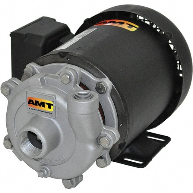 American Machine & Tool 369D-999-98 AC Straight Pump: 115/230V, 2 hp, 1 Phase, Stainless Steel Housing, Stainless Steel Impeller