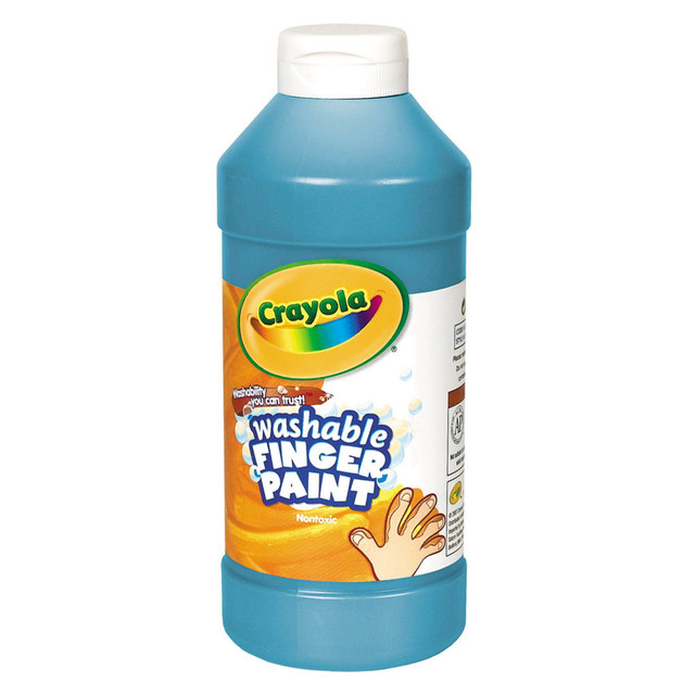 CRAYOLA LLC Crayola 551316042  Washable Finger Paint, 16 Oz., Blue