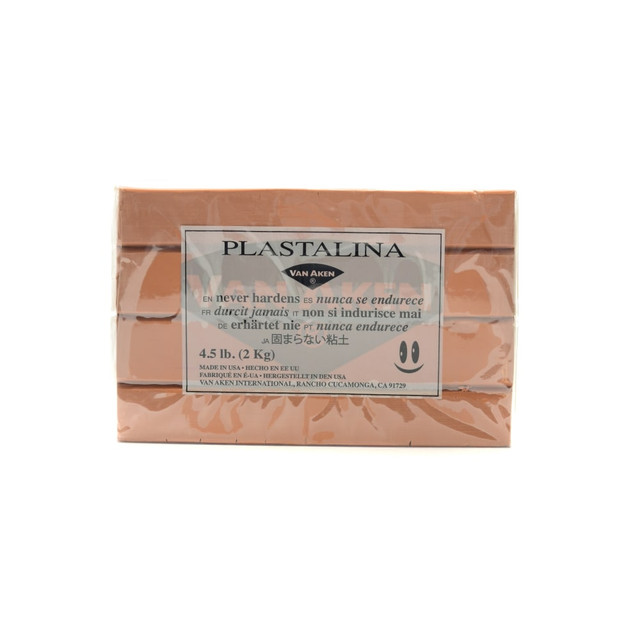 MEADWESTVACO CORP 10518 Van Aken Plastalina Modeling Clay, 4 1/2 Lb, Flesh