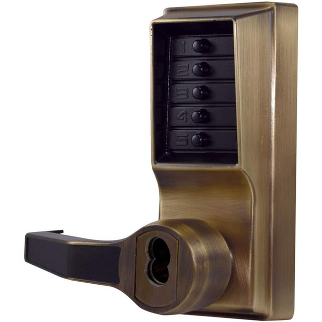 Dorma Kaba LL1021S-05-41 Lever Locksets; Lockset Type: Entrance ; Key Type: Keyed Different ; Back Set: 2-3/4 (Inch); Cylinder Type: Less Core ; Material: Metal ; Door Thickness: 1-3/4