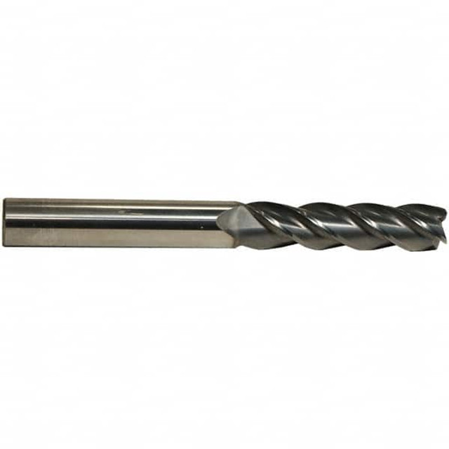 Emuge 2996L.0625 5/8" Diam 4-Flute 35-38° Solid Carbide 0.008" Chamfer Length Square Roughing & Finishing End Mill