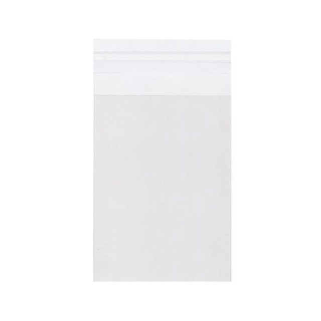 JAM PAPER AND ENVELOPE 4BARCELLO JAM Paper Self-Adhesive Cello Sleeve Envelopes, 3 13/16in x 5 3/16in, Clear, Pack Of 100 JAM PAPER AND ENVELOPE 4BARCELLO JAM Paper Self-Adhesive Cello Sleeve Envelopes, 3 13/16in x 5 3/16in, Clear, Pack Of 100