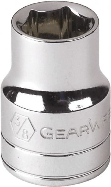 GEARWRENCH 80128 Hand Socket: 1/4" Drive, 6 mm Socket, 6-Point