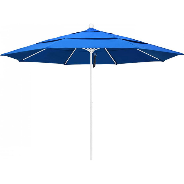 California Umbrella 194061357439 Patio Umbrellas; Fabric Color: Royal Blue ; Base Included: No ; Fade Resistant: Yes ; Diameter (Feet): 11 ; Canopy Fabric: Solution Dyed Polyester ; Umbrella Diameter (Inch): 132