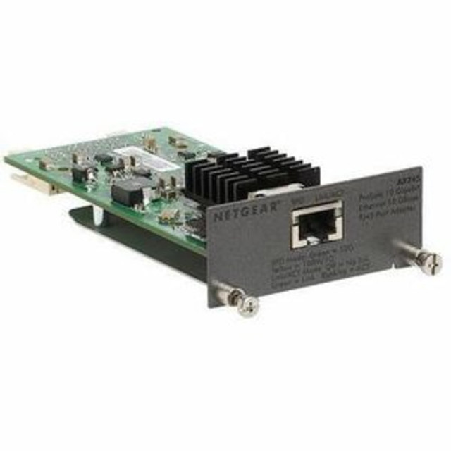 NETGEAR INC. AX745-10000S NETGEAR ProSave 10 Gigabit I/O Module NETGEAR INC. AX745-10000S NETGEAR ProSave 10 Gigabit I/O Module