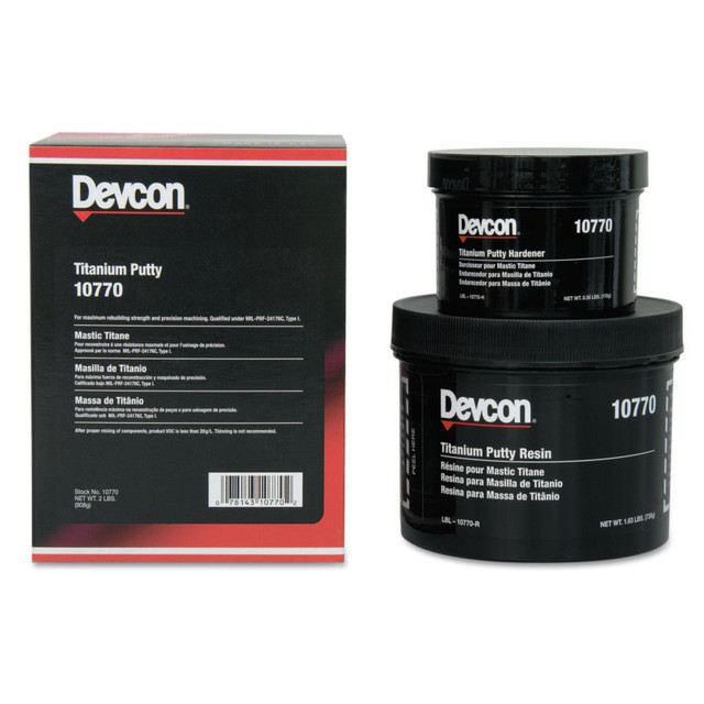 ITW DYMON Devcon 10770  Titanium Putty, 2 lb Tub