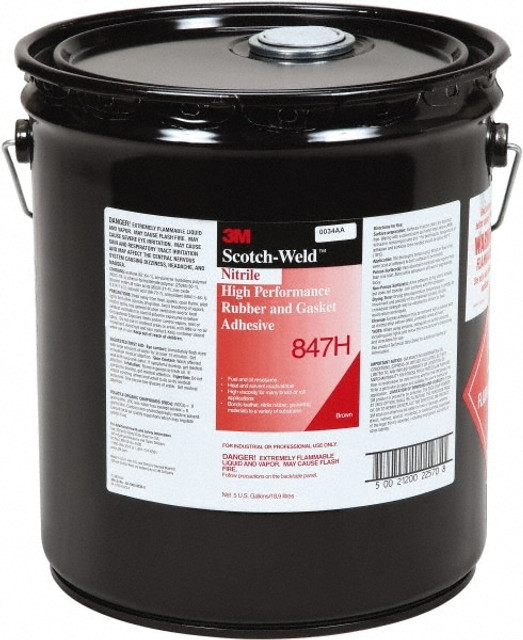 3M 7100025410 Automotive Sealants & Gasketing; Sealant Type: Rubber And Gasket Adhesive ; Color: Brown