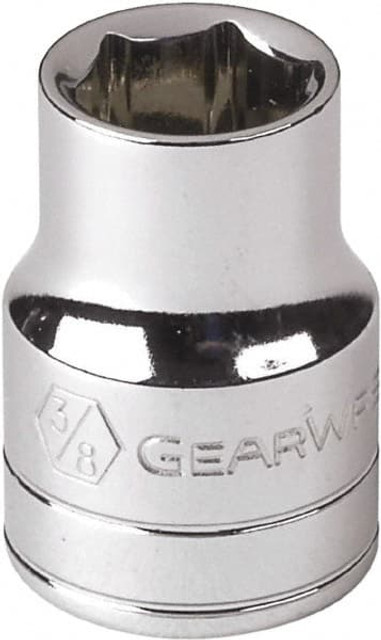 GEARWRENCH 80206 Hand Socket: 1/4" Drive, 12 mm Socket, 12-Point