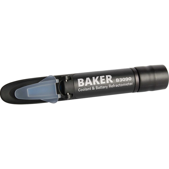 Baker Instruments B3090 Refractometers; Refractometer Type: Ethylene Glycol Antifreeze Tester ; For Use With: Liquids ; Scale Type: Antifreeze & Battery with Auto Temperature Compensation ; Melting Range: 0-30 ; Graduation Sucrose: 10C ; Sucrose Meas