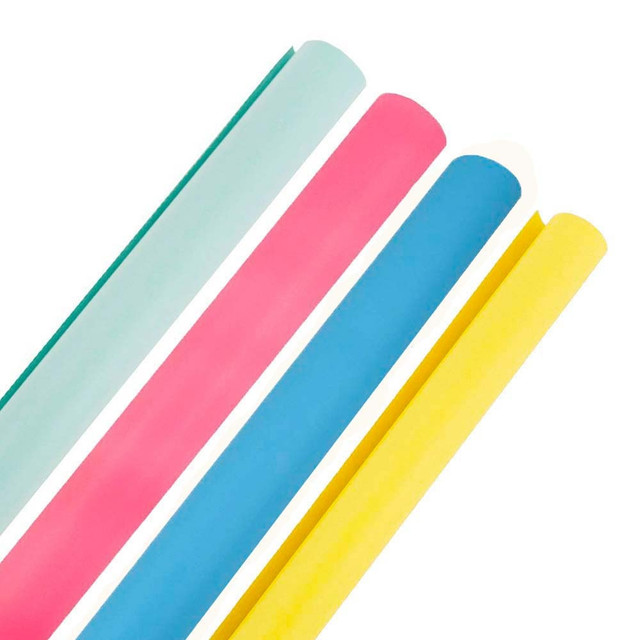 JAM PAPER AND ENVELOPE 170128191ASSTSTOD JAM Paper Wrapping Paper, Matte, 25 Sq Ft, Assortment, Pack of 4 Rolls JAM PAPER AND ENVELOPE 170128191ASSTSTOD JAM Paper Wrapping Paper, Matte, 25 Sq Ft, Assortment, Pack of 4 Rolls