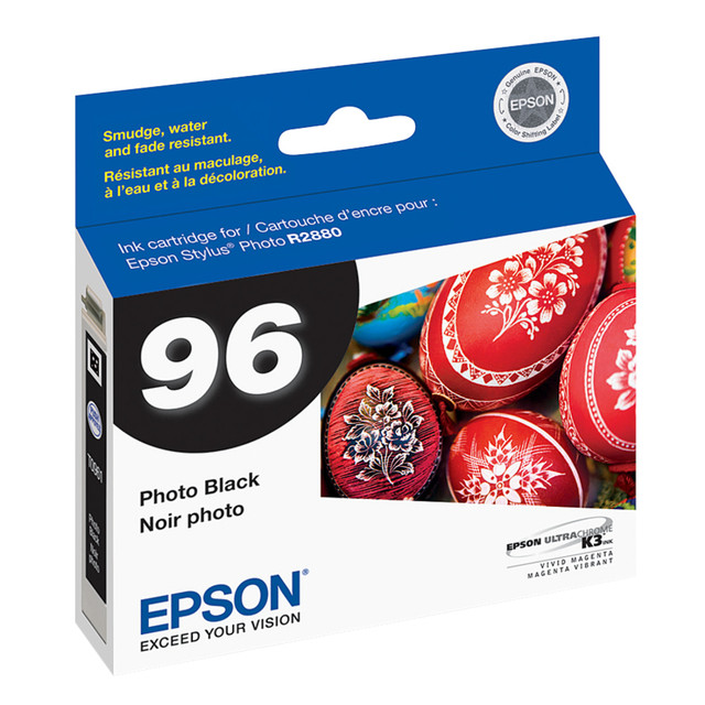 EPSON AMERICA INC. T096120 Epson 96 UltraChrome K3 Black Ink Cartridge, T096120