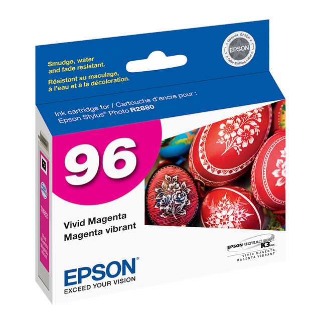 EPSON AMERICA INC. Epson T096320  96 UltraChrome K3 Vivid Magenta Ink Cartridge, T096320