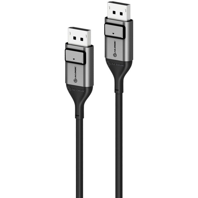 ALOGIC USA ULDP02-SGR ALOGIC Ultra - DisplayPort cable - DisplayPort (M) to DisplayPort (M) - 6.6 ft - 8K support - space gray ALOGIC USA ULDP02-SGR ALOGIC Ultra - DisplayPort cable - DisplayPort (M) to DisplayPort (M) - 6.6 ft - 8K support - space gray