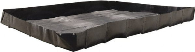 Enpac BD-44-AL-L Collapsible Pool: 119 gal Capacity, 4' Long, 4' Wide, 1' High