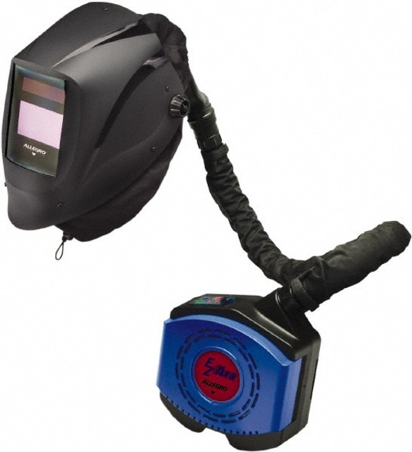 Allegro 9935 PAPR Welding Helmet: Downtube with FR Cover, Face Shield, HEPA Filter, PAPR Assembly