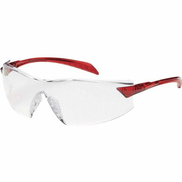 Bouton. 250-45-1020 Safety Glass: Anti-Fog & Scratch-Resistant, Clear Lenses, Frameless, UV Protection