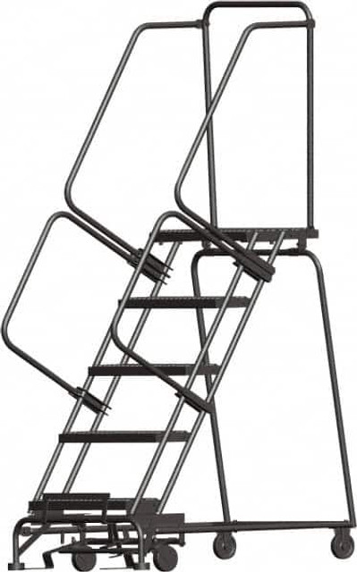 Ballymore 053014XKF Steel Rolling Ladder: 5 Step
