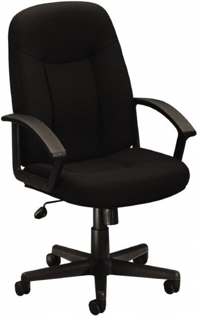 Basyx BSXVL601VA10 Task Chair: Polyester, Black