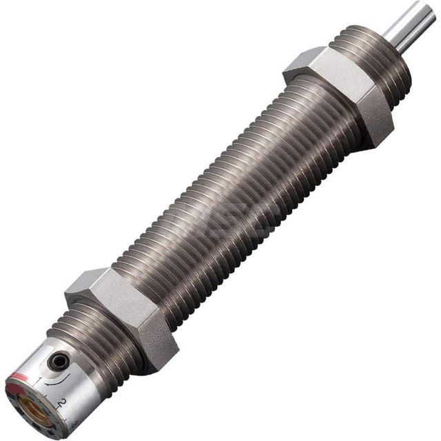 Bansbach, EasyLift FWM-1612XBD-S Standard-Duty Shock Absorber: 5 mm Rod Dia, 21.9 mm OD, 12 mm Stroke, M16 x 1.5 Thread