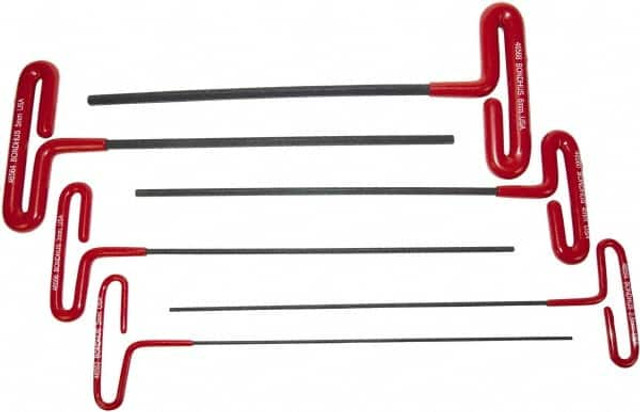 Bondhus 46548 6 Piece T-Handle Cushion Grip Hex Key Set