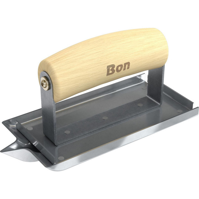 Bon Tool 12-590 Trowels; Trowel Type: Hand Groover ; Blade Type: V-Notch ; Blade Material: Steel ; Handle Material: Wood