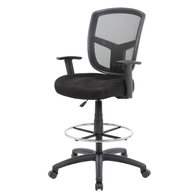 NORSTAR OFFICE PRODUCTS INC. Boss B16021  Office Products Contract Mesh Drafting Stool, Black