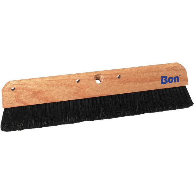 Bon Tool 12-361 Push Broom: 24" Wide, Polypropylene Bristle