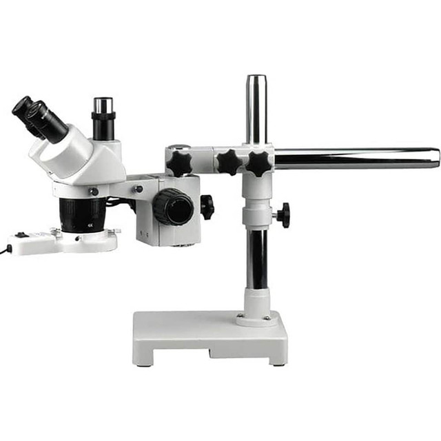 AmScope SW-3T24Z-FRL-3M Microscopes; Microscope Type: Stereo ; Eyepiece Type: Trinocular ; Image Direction: Upright ; Eyepiece Magnification: 10x