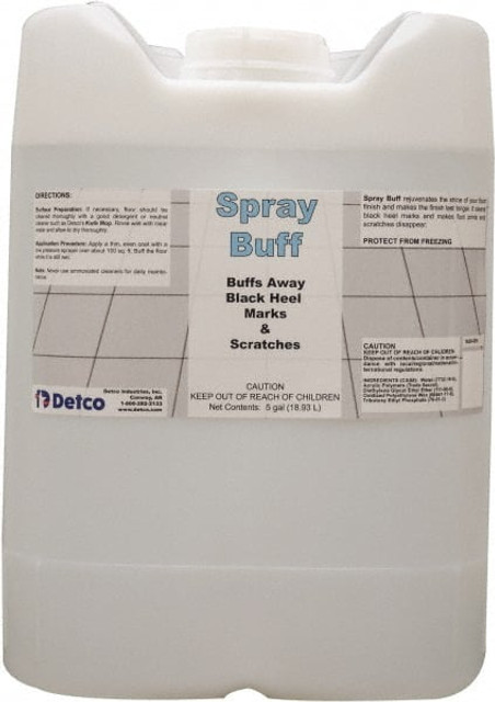 Detco 1626-C05 Spray Buff, 5 Gal Cube