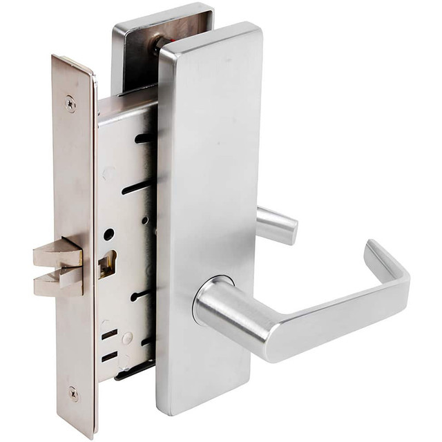 Falcon MA581P DN 626 Lever Locksets; Lockset Type: Storeroom ; Key Type: Keyed Different ; Back Set: 2-3/4 (Inch); Cylinder Type: Conventional ; Material: Metal ; Door Thickness: 1-3/4