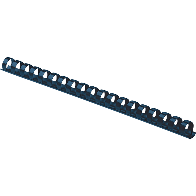 FELLOWES INC. Fellowes 52505  19-Ring Plastic Comb Binding, 0.4in x 10.8in x 0.4in, Navy, Pack Of 100