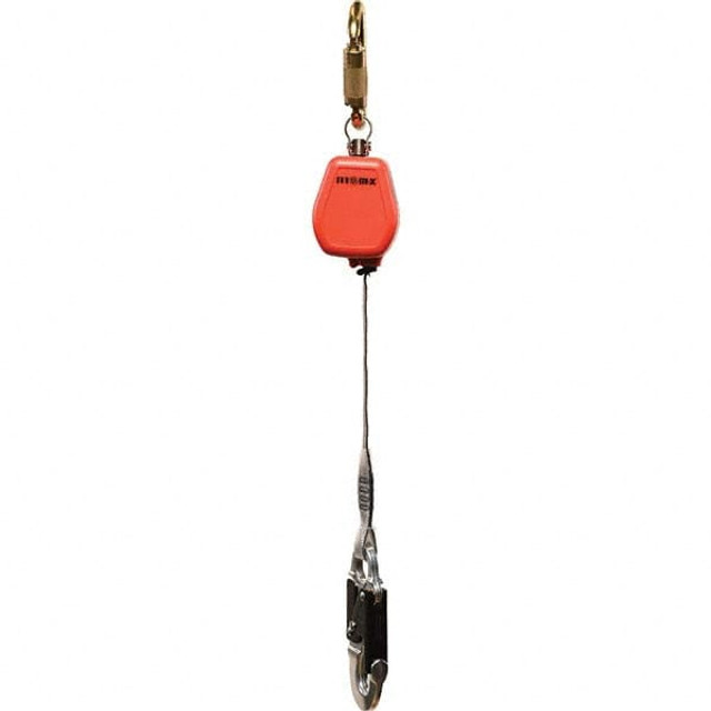 Checkmate 32047 Self-Retracting Lifeline: 130 to 420 lb Capacity, Snap Hook