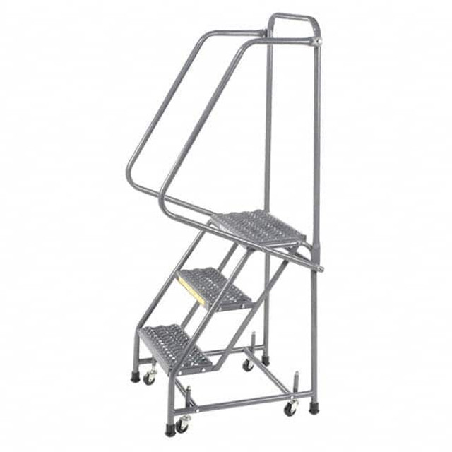 Ballymore H418R 4-Step Steel Step Ladder: 38" High